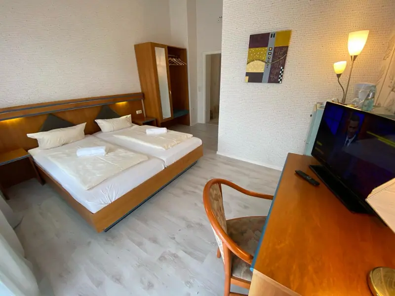 Doppelzimmer zur Einzelnutzung im Hotel Rathaus Eibenstock